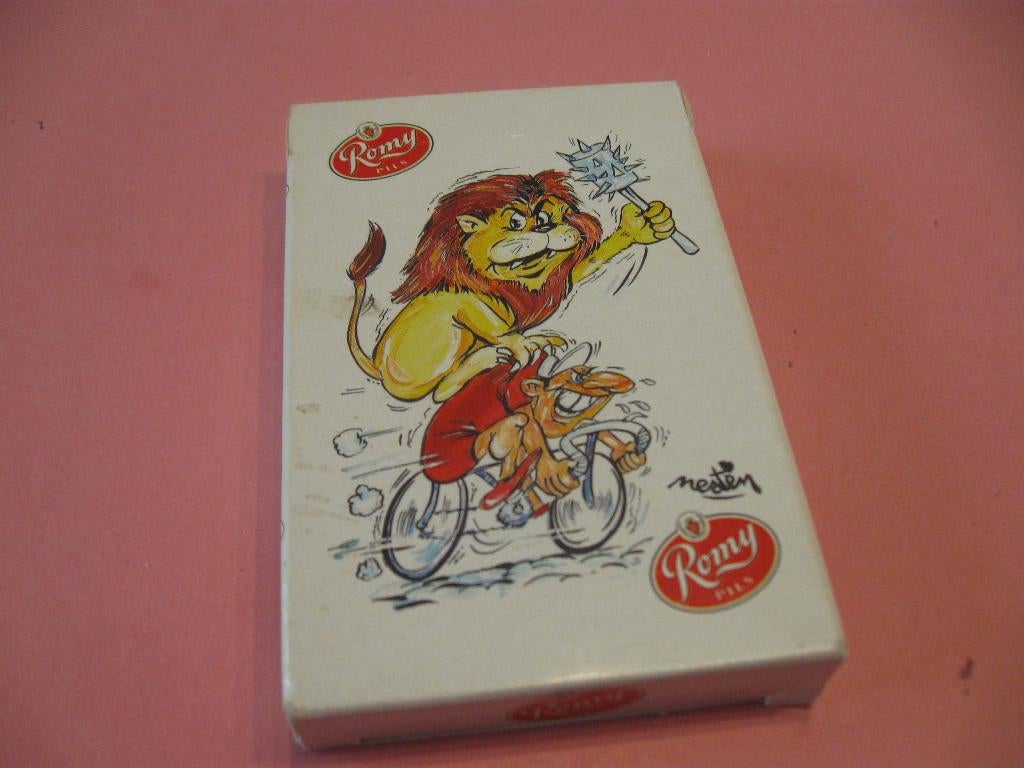 Kaartspel - speelkaarten Romy pils, Ophalen of Verzenden, Zo goed als nieuw, Speelkaart(en)