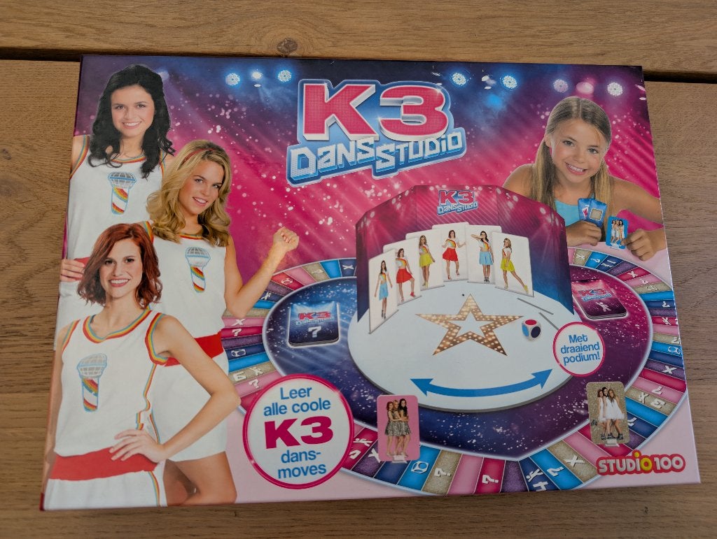 Gezelschapsspel K3 dansstudio, Ophalen of Verzenden, Studio 100