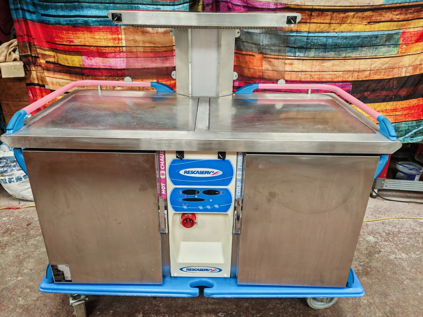 Chariot Repas rescaserv + chaud /froid, Zakelijke goederen, Horeca | Overige, Ophalen of Verzenden