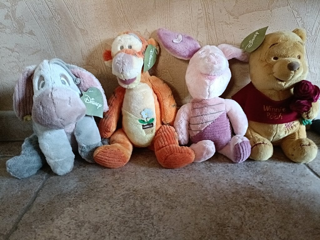 Disney Winnie the Pooh knuffels Nicotoy, Ophalen, Winnie de Poeh of vrienden, Nieuw, Knuffel