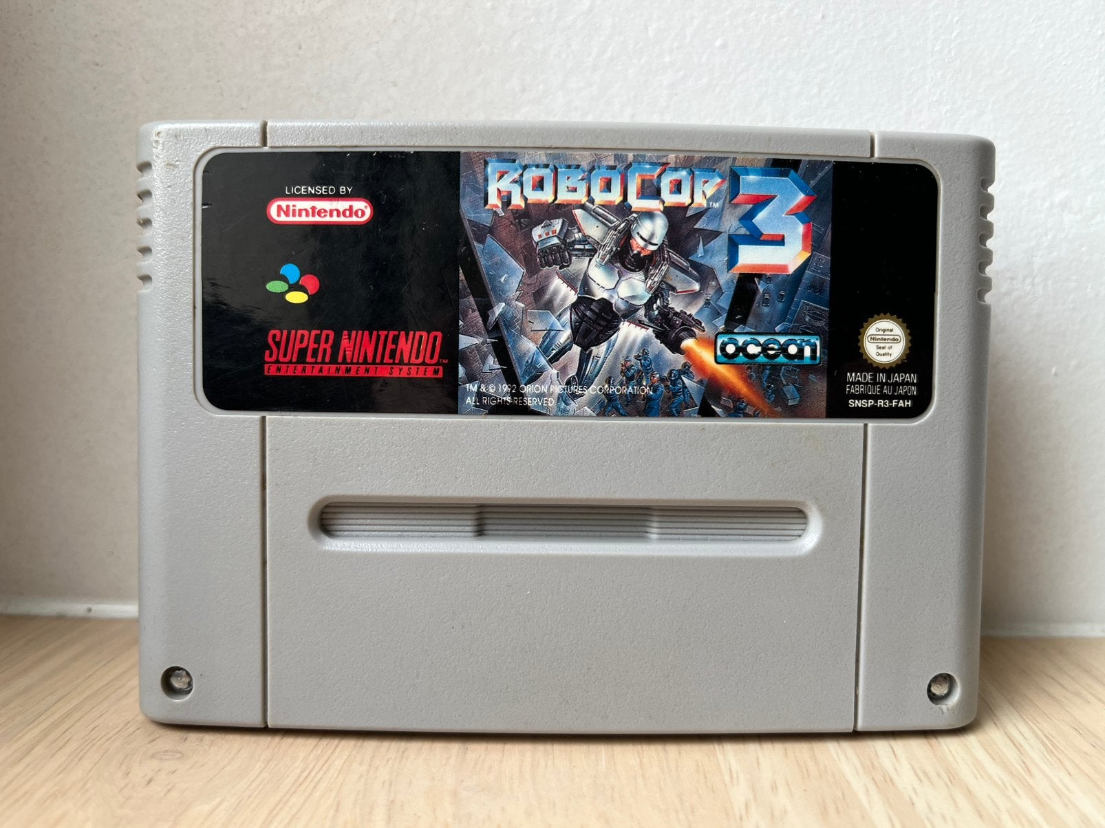 Robocop 3 (Super Nintendo/FAH), Ophalen of Verzenden, Zo goed als nieuw