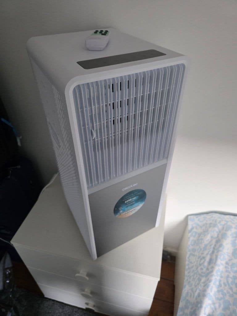4-en-1 chauffage, ventilateur, déshumidificateur & clim, Moins de 60 m³, Comme neuf, Enlèvement, Refroidissement et Déshumidification