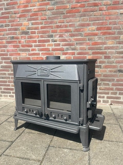 Poêle à bois Dovre, poêle d'intérieur, auvent, Maison & Meubles, Poêles, Comme neuf, Autoportant, Poêle à bois, Bois, Enlèvement