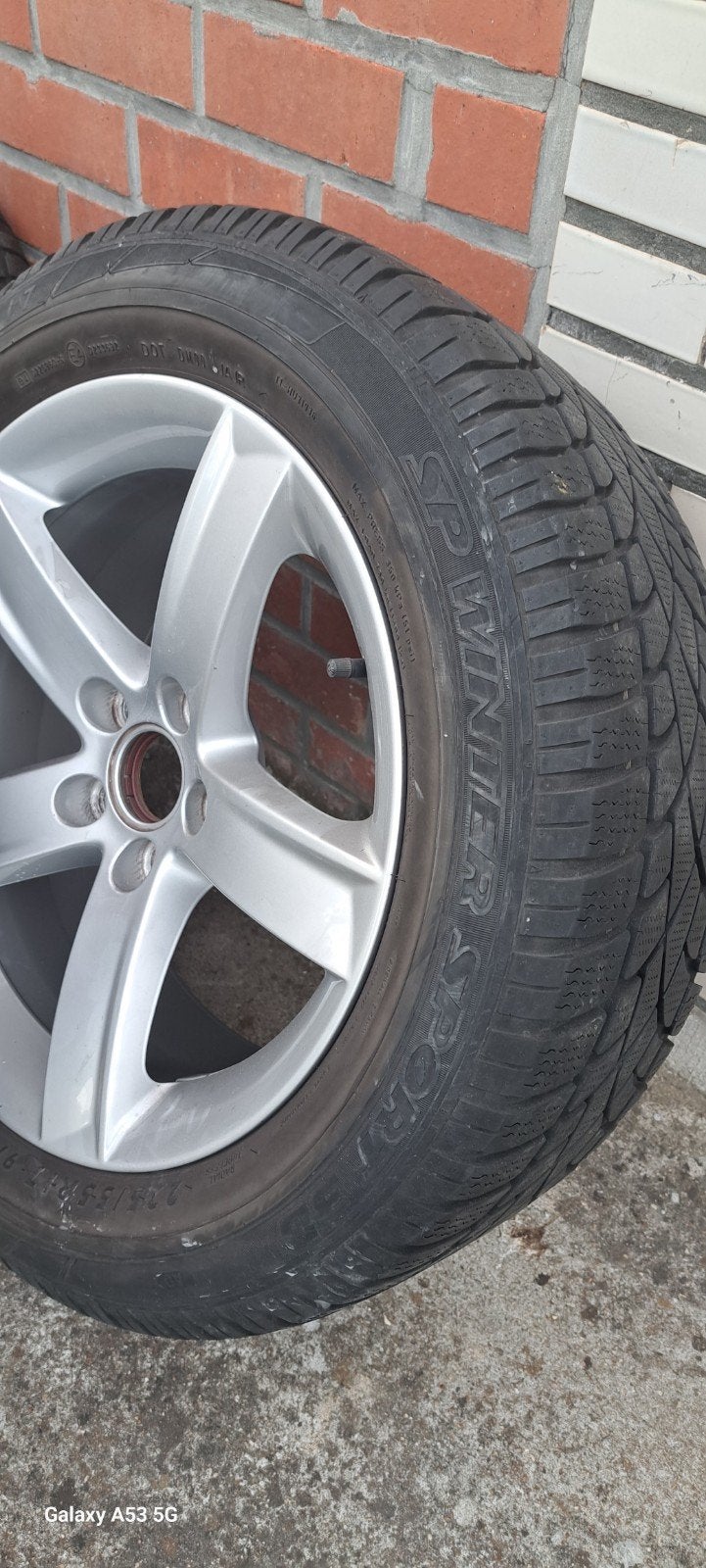 Banden van audi a6/a8, Ophalen, Gebruikt, 17 inch, Winterbanden