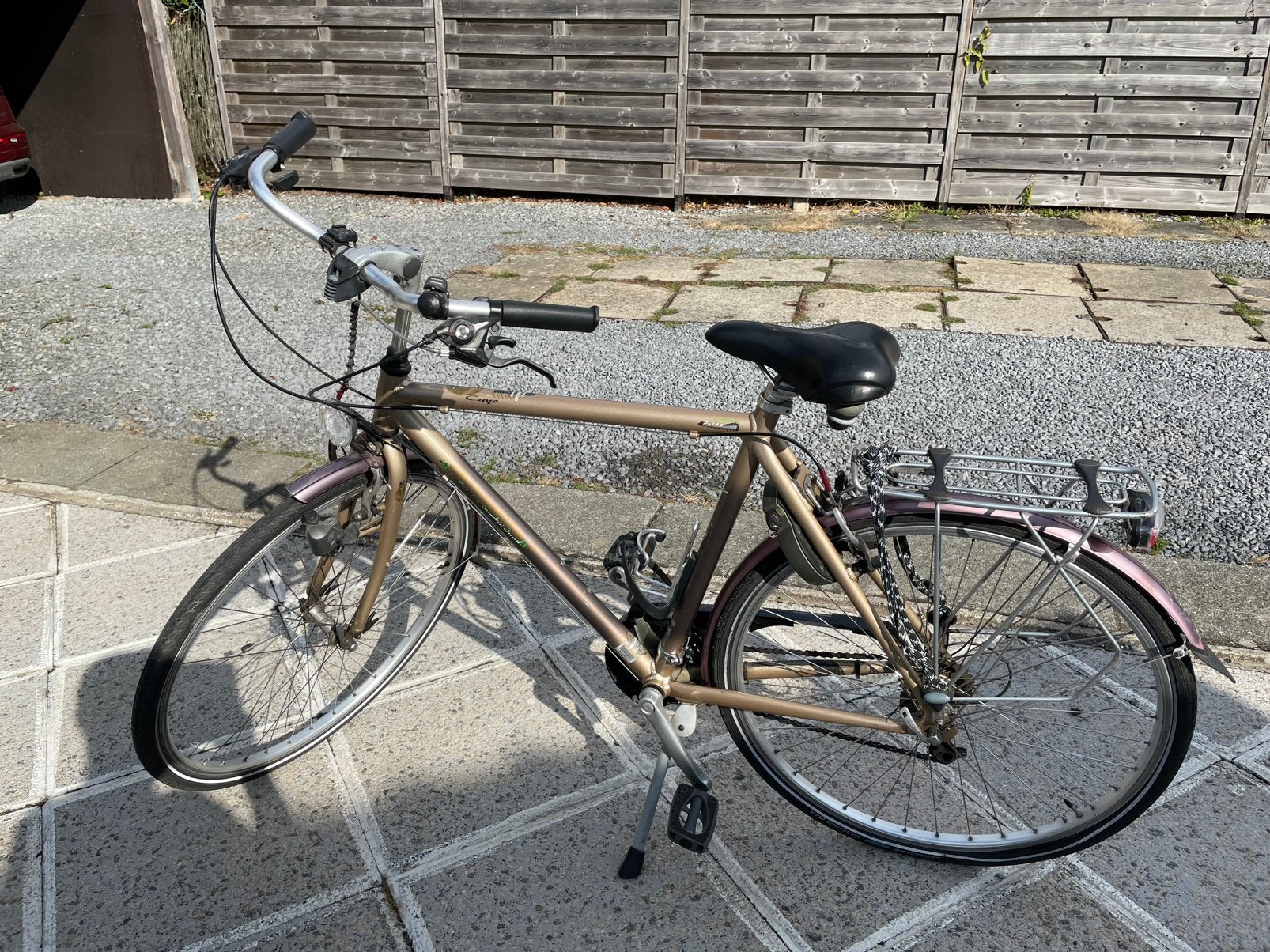 Herenfiets merk GAZELLE : 7 versn./gel-zadel… goede staat, Moins de 10 vitesses, Comme neuf, Enlèvement, Autres dimensions