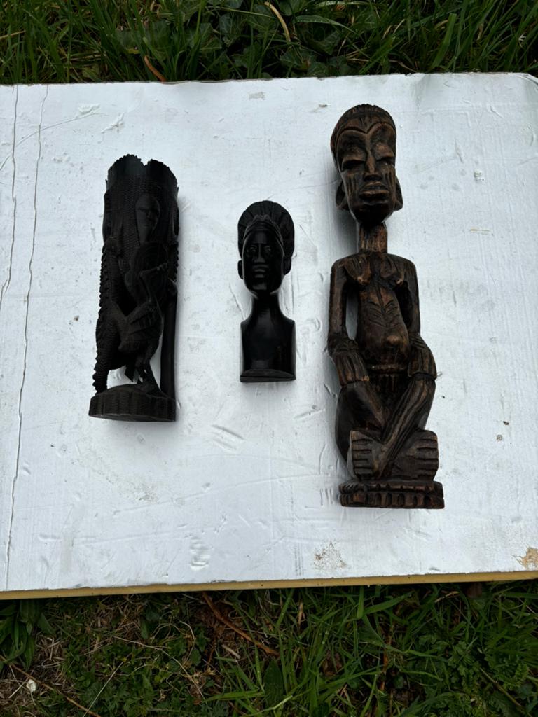 Afrikaans houtsnijwerk, Antiek en Kunst, Ophalen, Houtsnijwerk