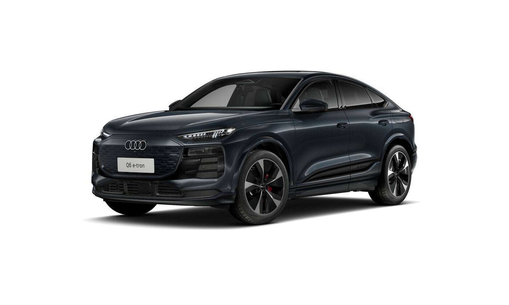 Audi Q6 e-tron Q6 e-Tron 100 kWh Quattro l trekhaak l luchtv, Auto's, Automaat, Gebruikt, Zwart, Adaptive Cruise Control