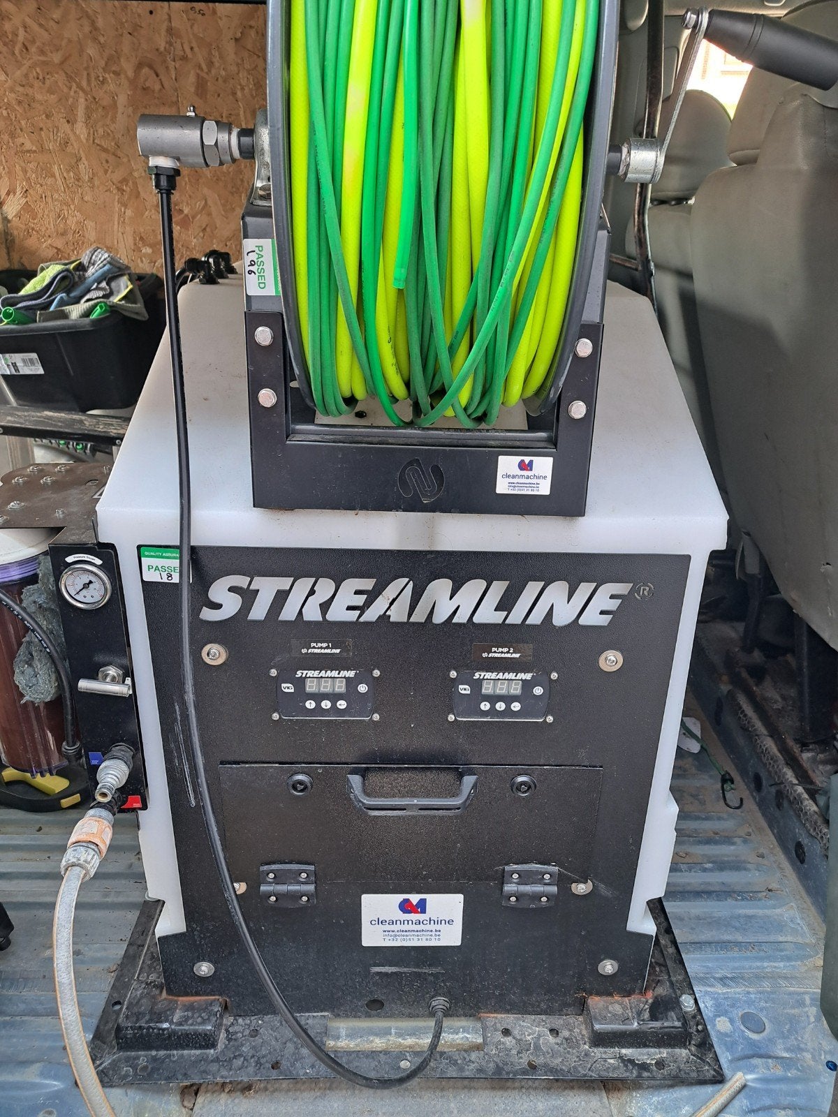Streamline osmose inverse, Enlèvement