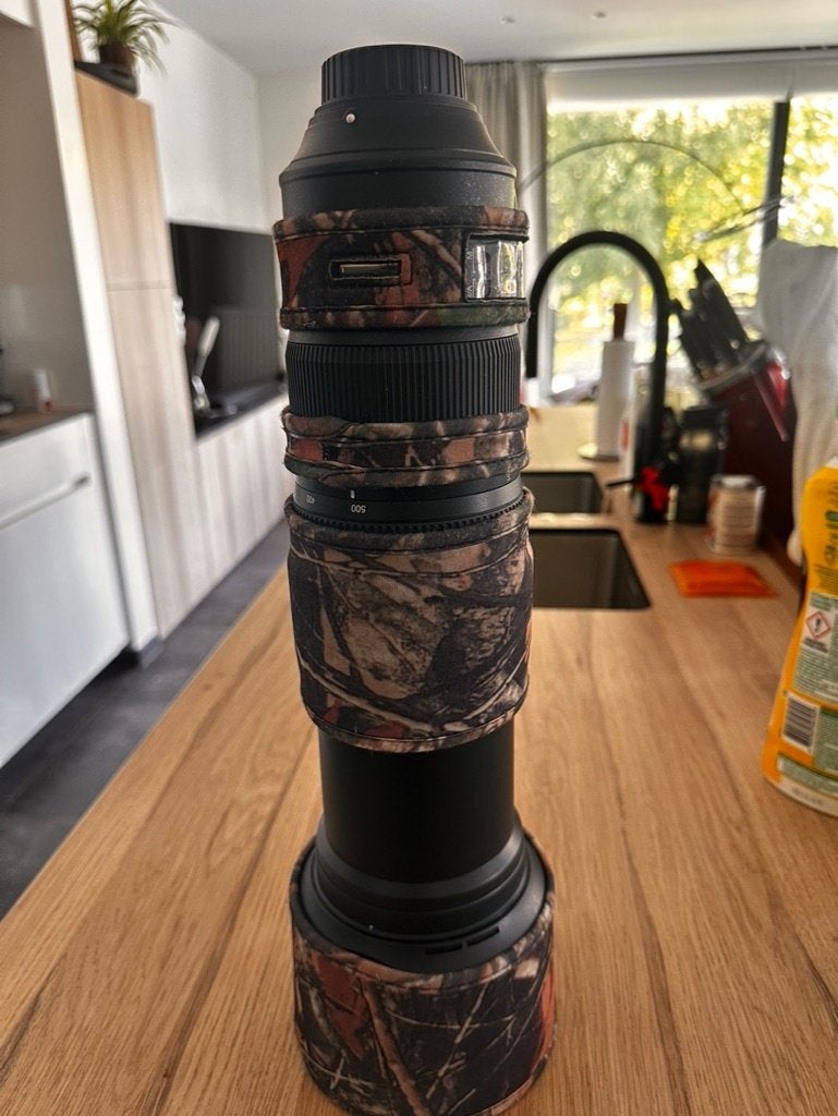 Nikon AF-S 200-500mm F/5.6E VR, Audio, Tv en Foto, Foto | Lenzen en Objectieven, Ophalen, Overige typen, Nikon, Zo goed als nieuw