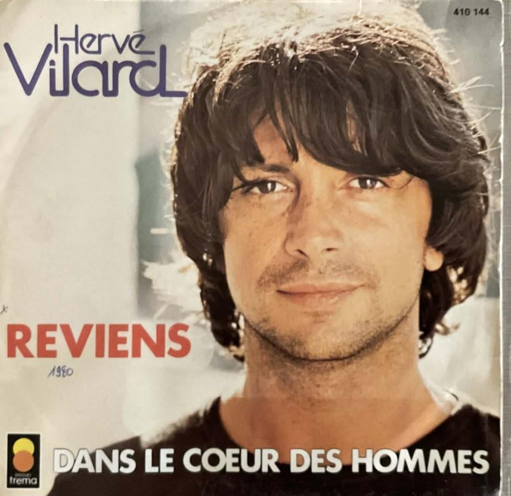 Hervé Vilard  "Reviens", Enlèvement ou Envoi, Comme neuf, Autres genres, Single