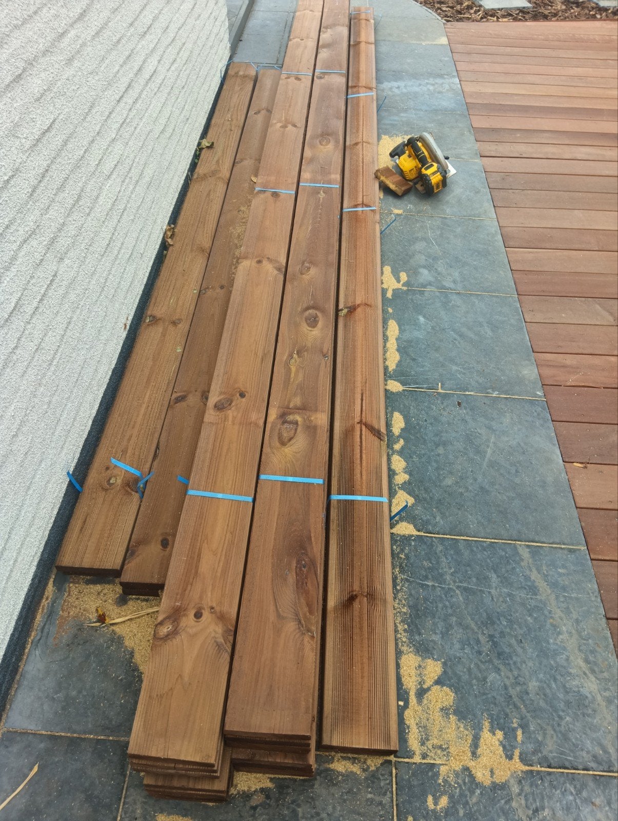 16 geïmpregneerde planken 4.50m lengte, Tuin en Terras, Palen, Balken en Planken, Ophalen, Nieuw, 250 cm of meer, Planken