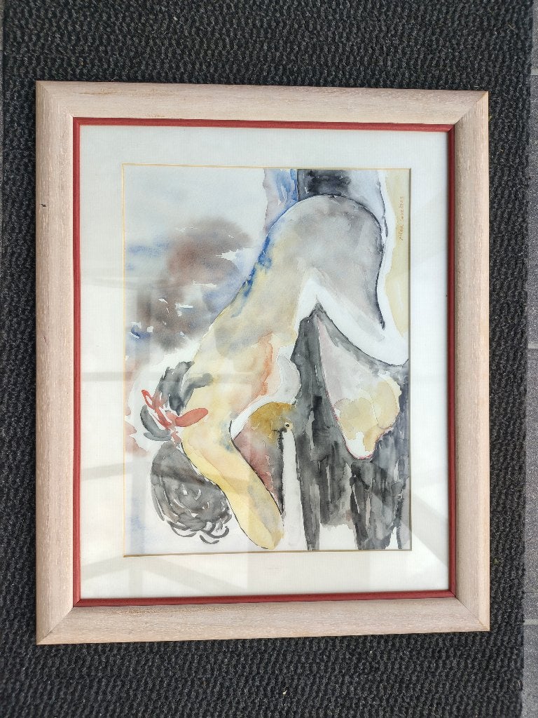 Schilderij, Antiek en Kunst, Overige stijlen, Portret of Personen, Overige ondergronden, Pastel