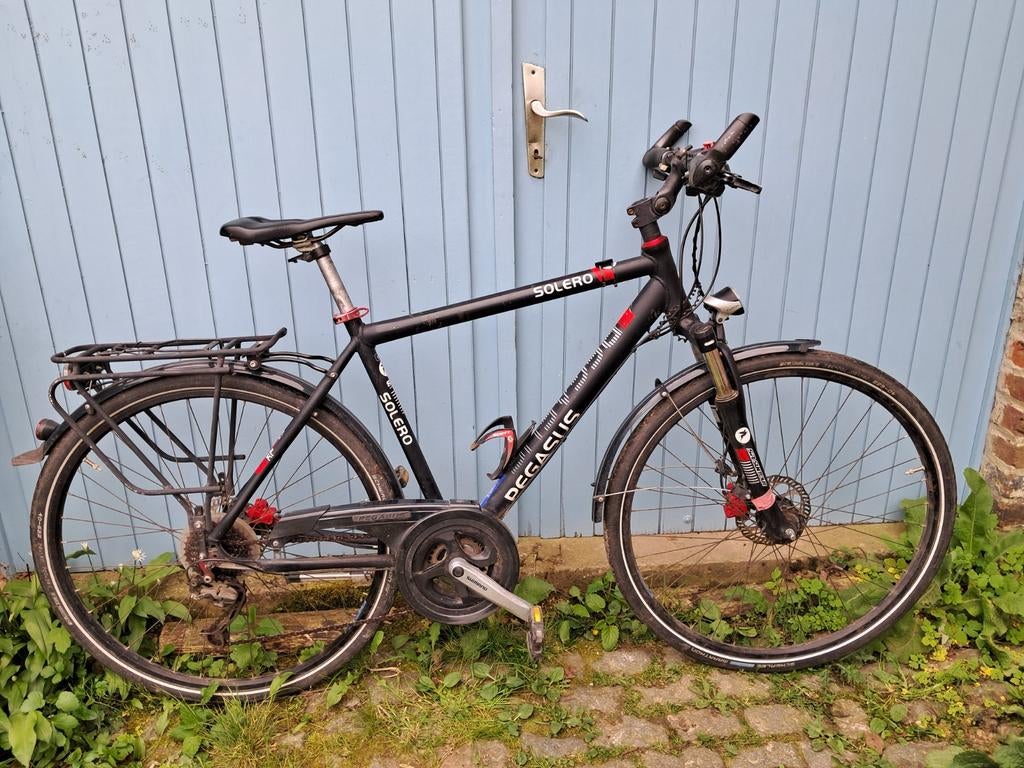 Vélo Pegasus solero. Freins à disques, Fietsen en Brommers, 28 inch, Gebruikt, Meer dan 20 versnellingen, Ophalen