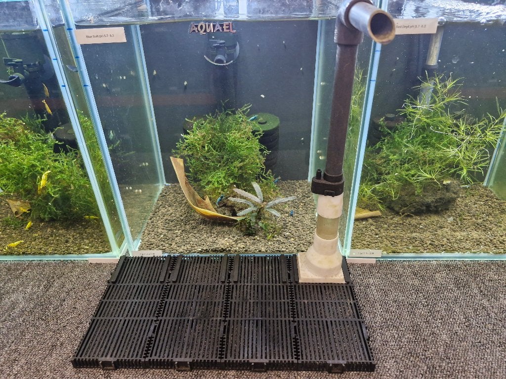 UGF Filter voor Aquarium 30cm Met plexiglas, Enlèvement ou Envoi, Utilisé, Filter