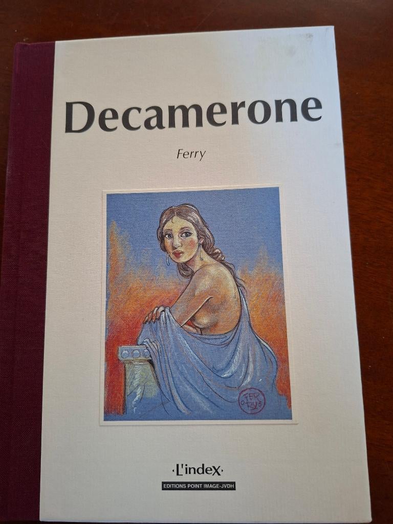 Ferry Decamerone editie 500 exemplaren gesigneerd bd, Boeken, Verzenden, Eén stripboek, Nieuw, FERRY-VERNAL