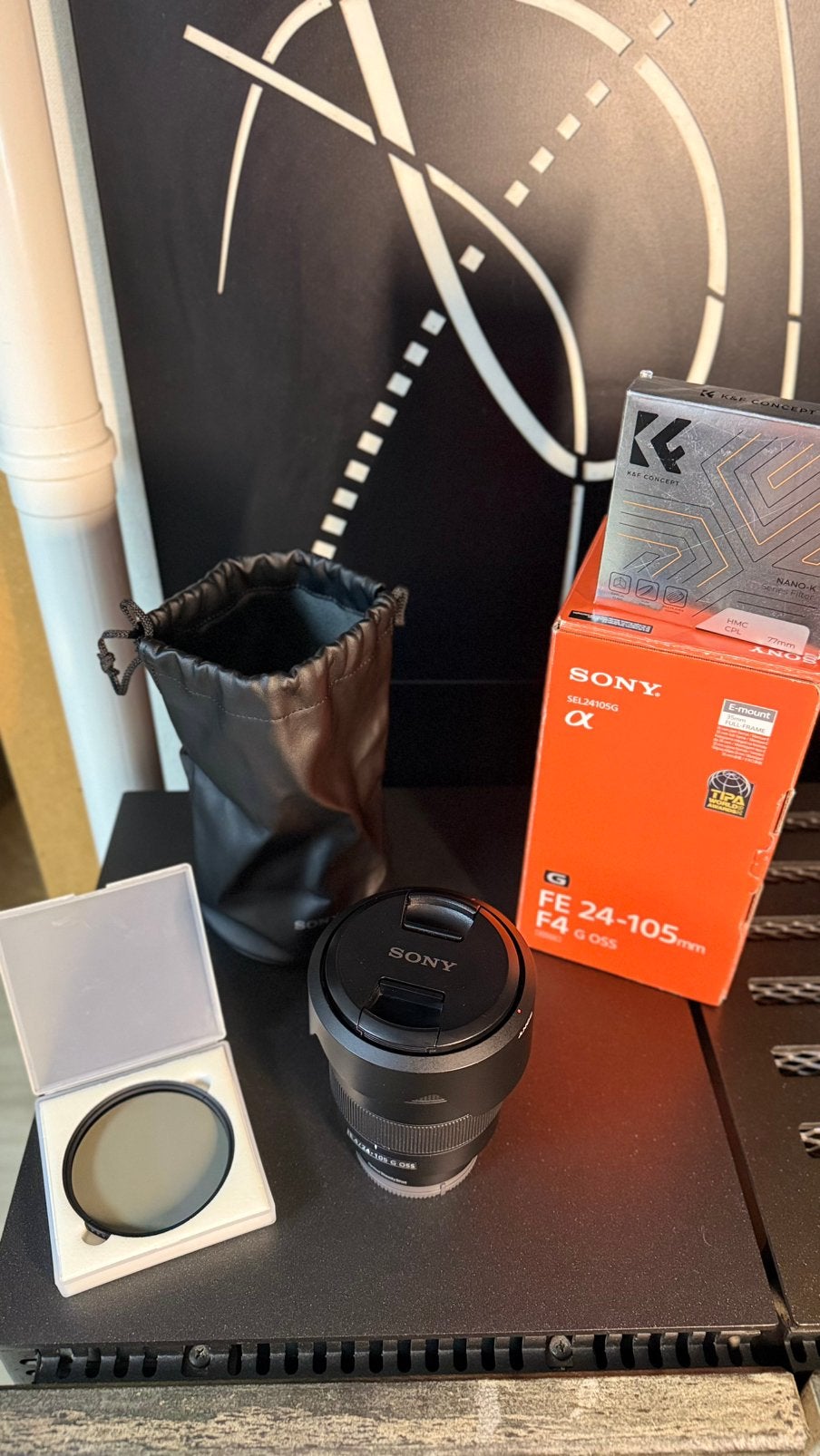 Sony 24-105 F/4 G OSS + Filtre, Enlèvement, Utilisé, Téléobjectif, Zoom