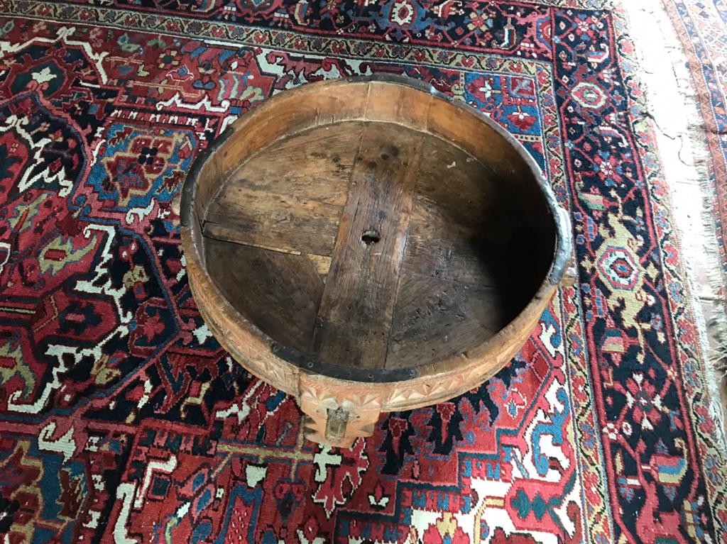 Chakki tafel Indisch, Ophalen