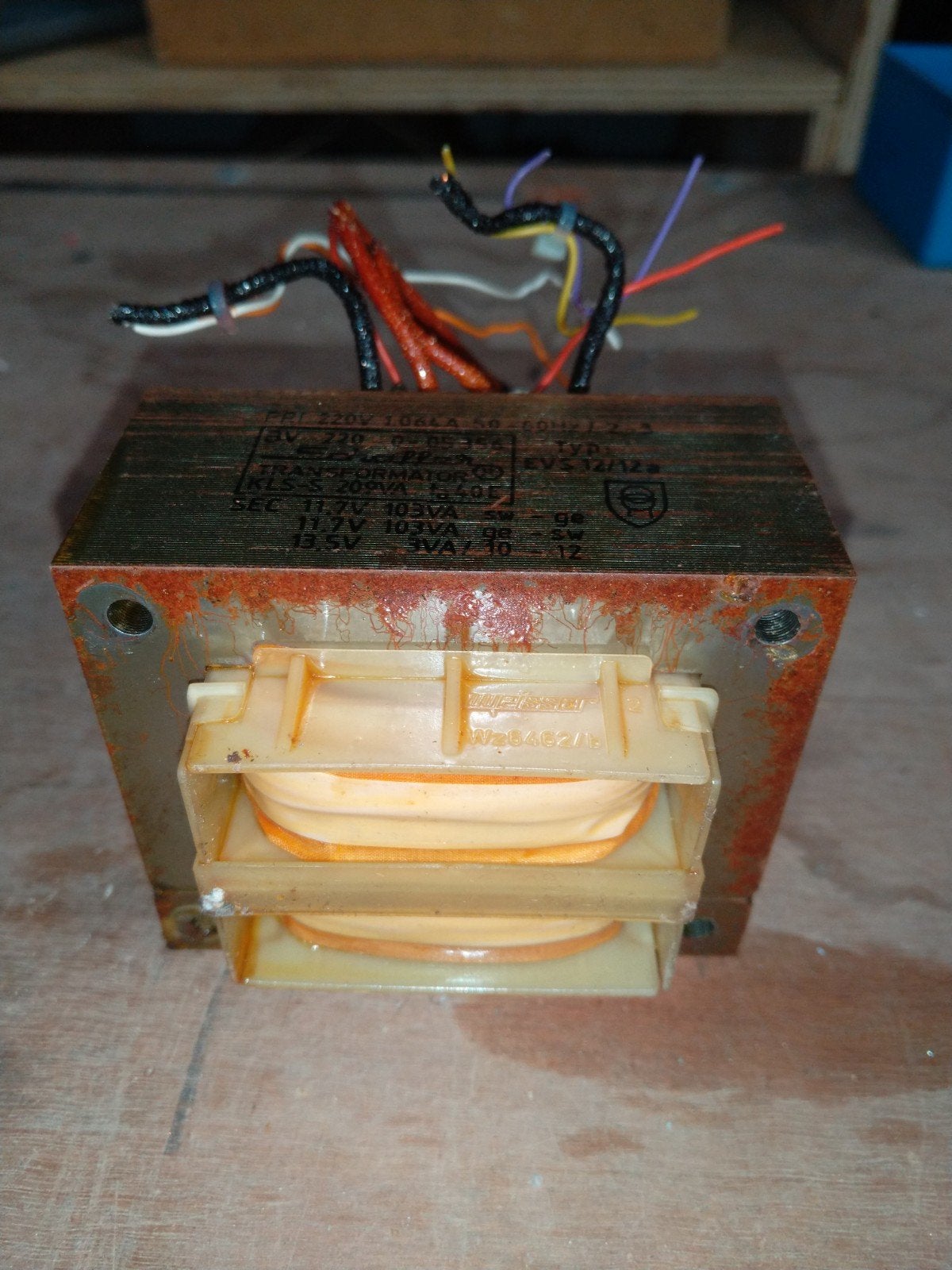 transfo 230V / 12V 2x100VA, Enlèvement ou Envoi, Utilisé