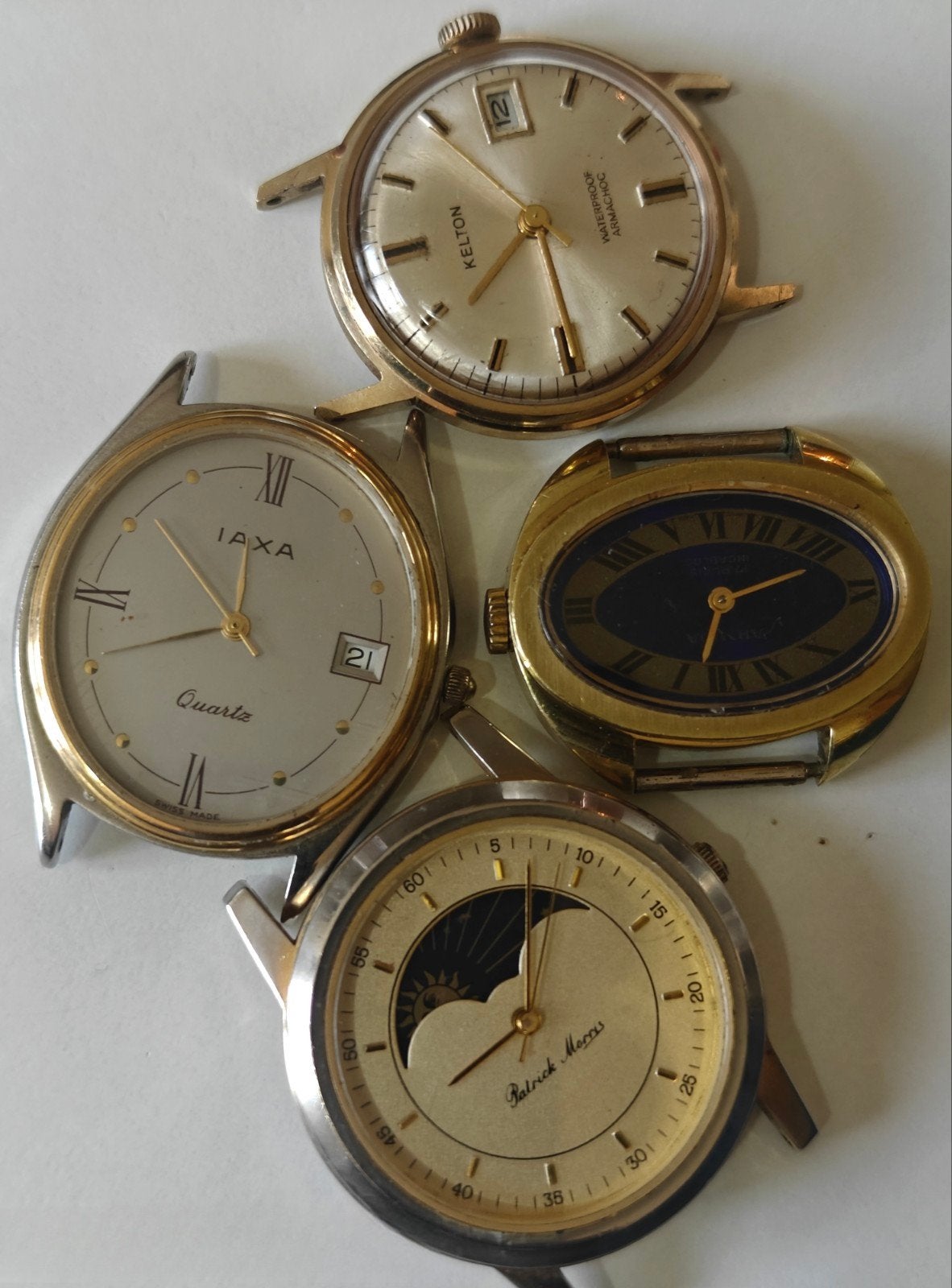 Vintage horlogeset, Handtassen en Accessoires, Ophalen of Verzenden