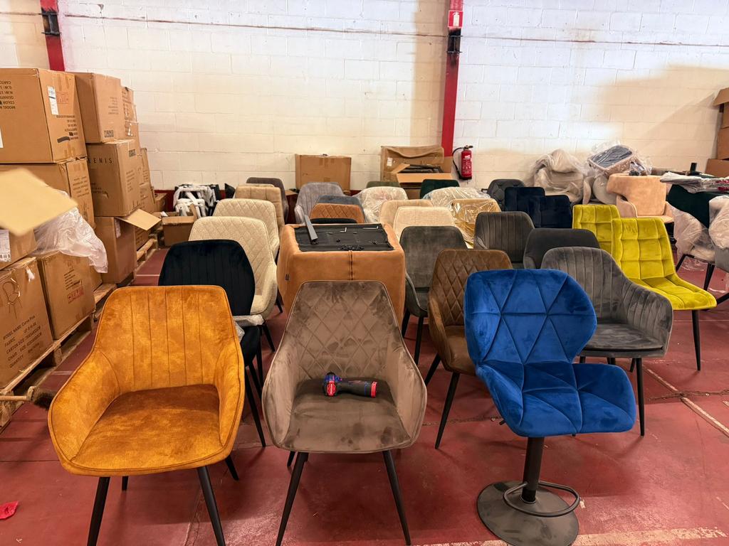 Goedkope stoelen, eetkamerstoelen, bureaustoelen, Ophalen, Overige kleuren, Nieuw, Eén