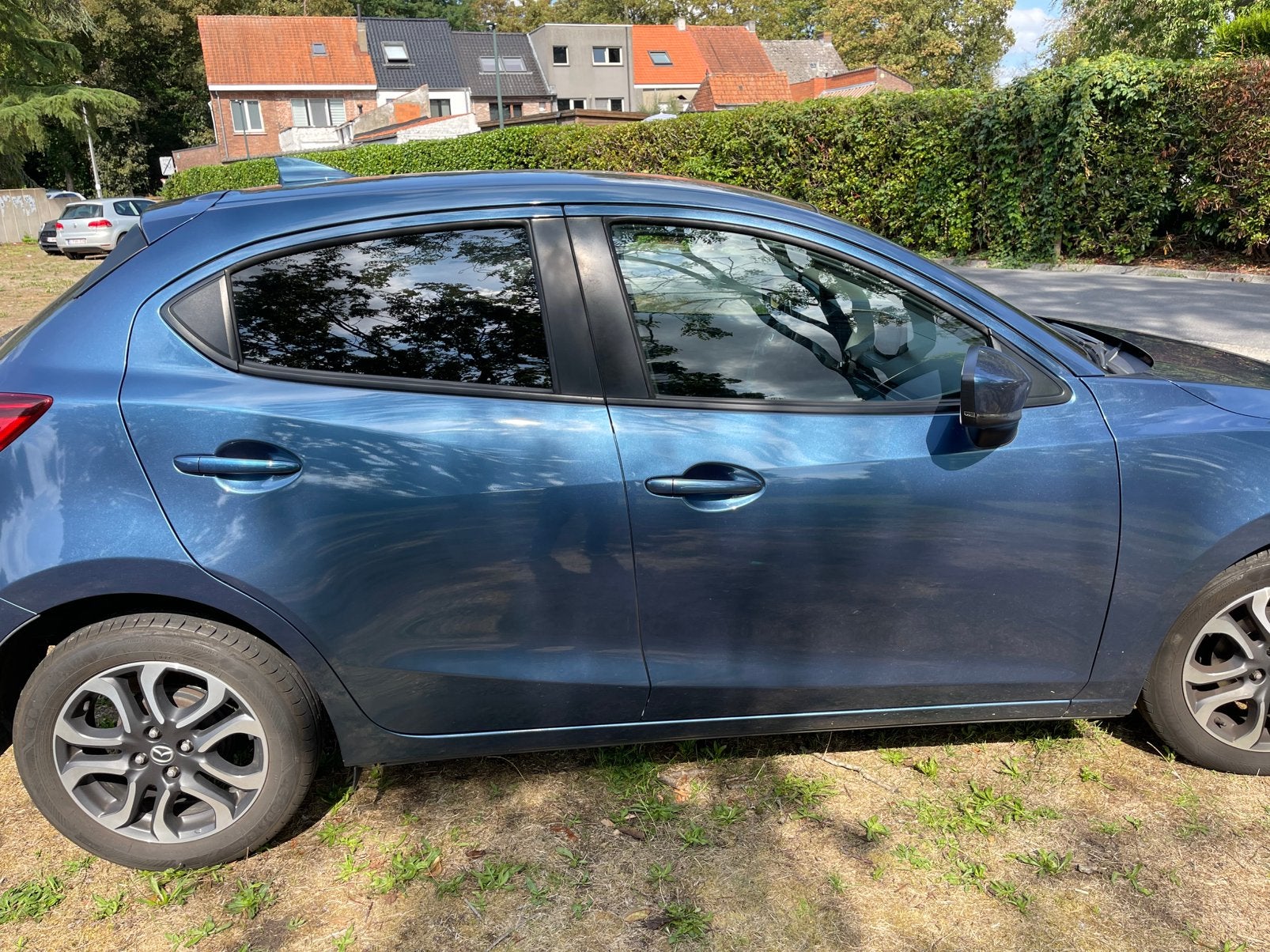 Mazda 2  1.5. Skyactiv  2019.   90pk, Auto's, Mazda, Voorwielaandrijving, Stof, Blauw, Navigatiesysteem