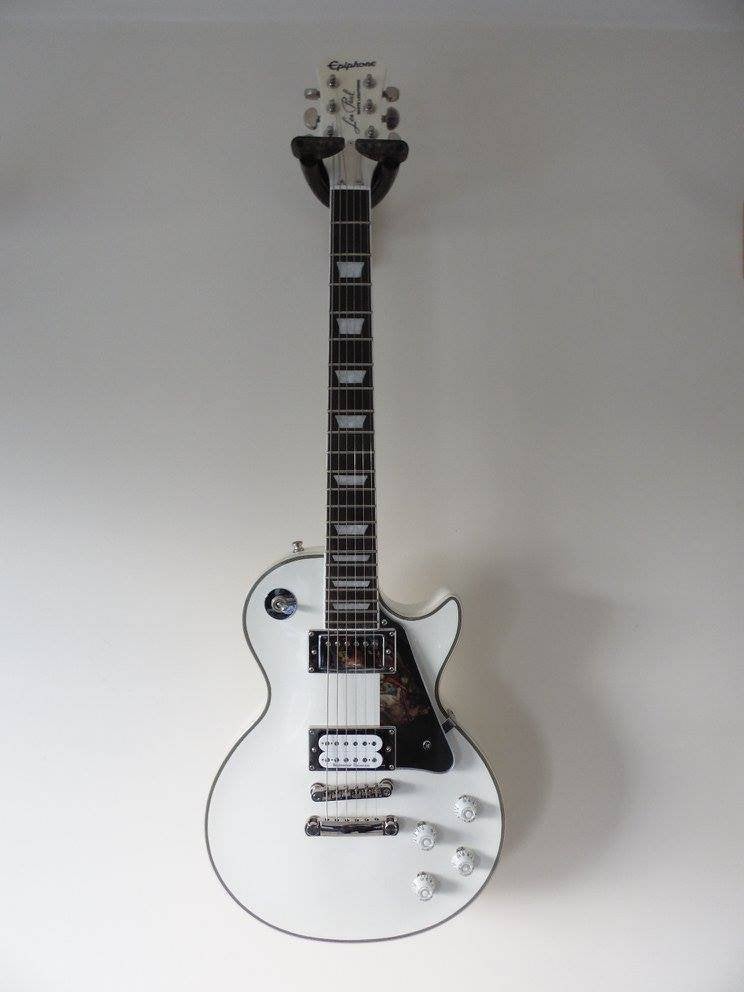 Epiphone Les Paul. White lightning. Limited Edition. Kiss, Musique & Instruments, Instruments à corde | Guitares | Électriques