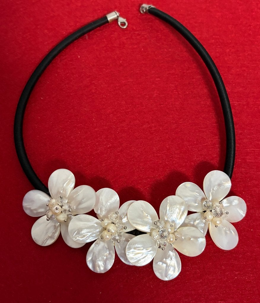 Collier Vintage des Années 80, Enlèvement ou Envoi, Autres matériaux, Collier