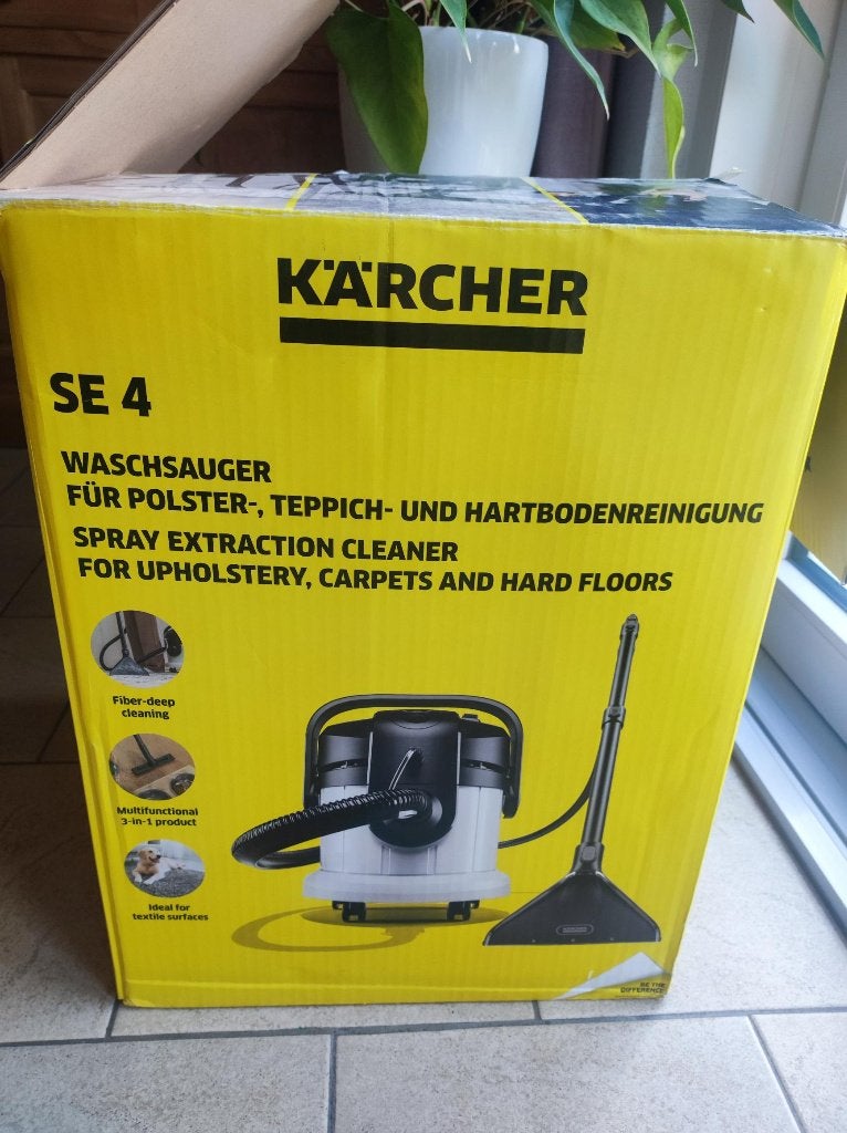 nettoyeur tapis, Electroménager, Kärcher, Réservoir, Comme neuf, Enlèvement