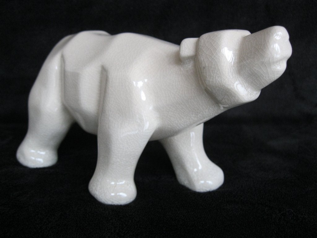 IJsbeer jong Art Deco ijsbeercub '1930., Antiquités & Art, Enlèvement