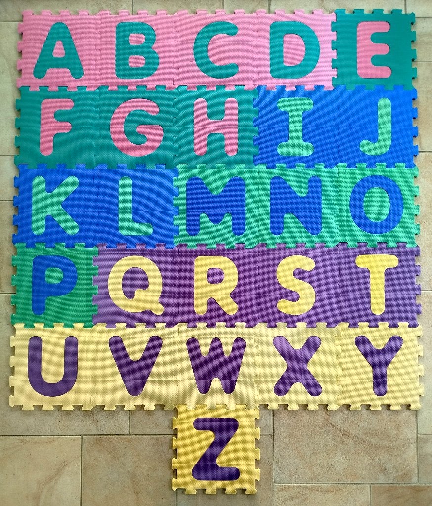 Tapis de sol enfant puzzle en mousse Alphabet dalles  bébé, Enfants & Bébés, Chambre d'enfant | Aménagement & Décoration, Utilisé