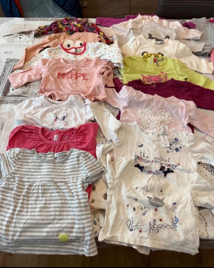 Gros lot vêtement fille 3 mois, Enlèvement, Utilisé