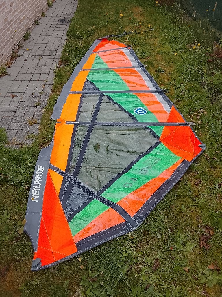 Windsurf zeil, 3.5 à 5 m², Enlèvement, Utilisé, Neilpryde