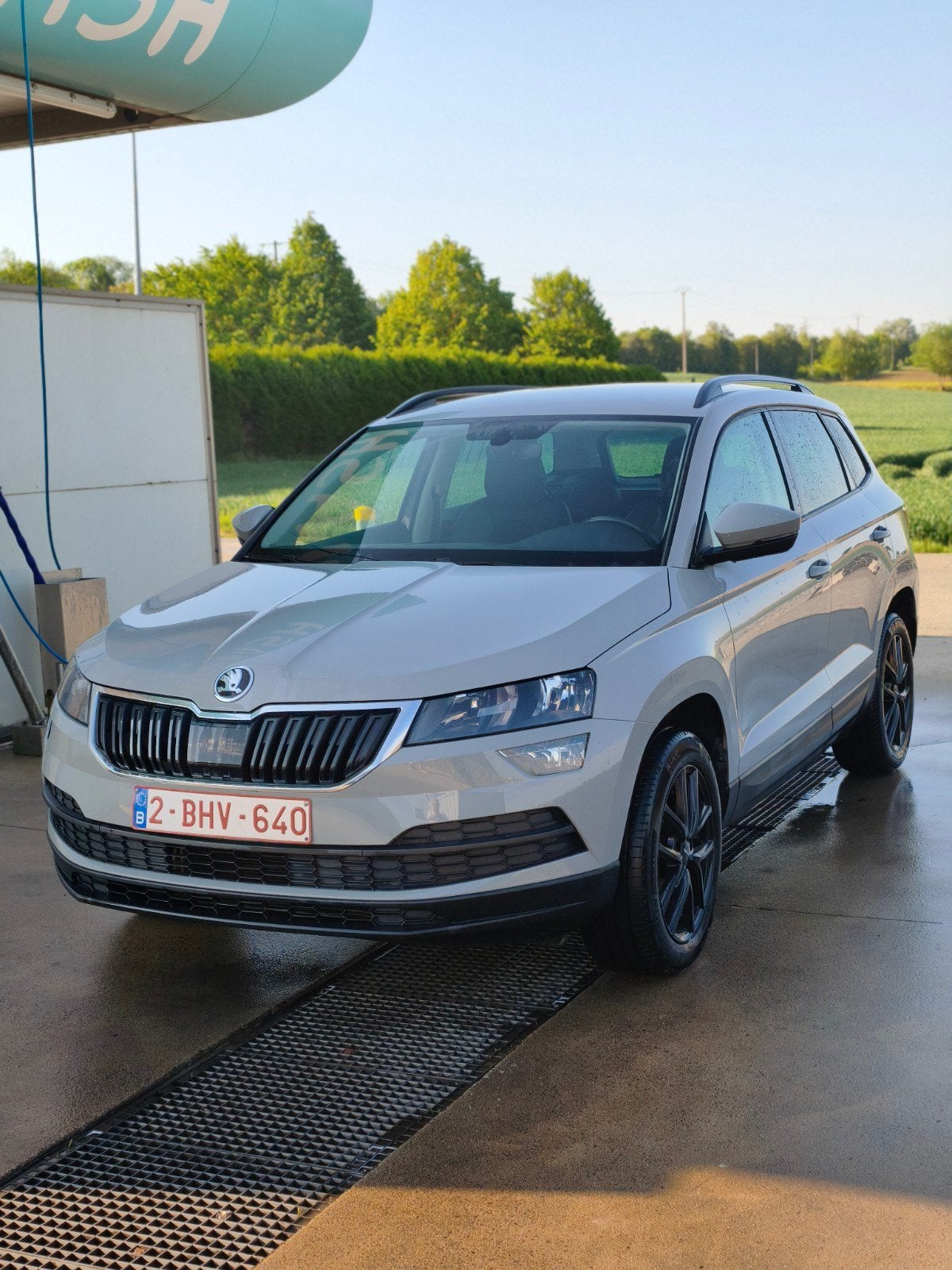 A vendre Skoda karoq automatique DSG, Auto's, Automaat, Elektrisch, Particulier, Onderhoudsboekje