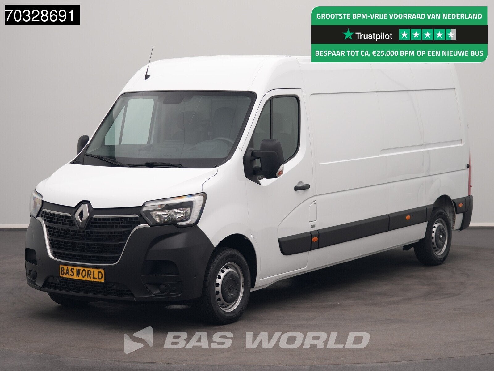 Renault Master 135PK L3H2 LED Airco Cruise Parkeersensoren v, Achat, Euro 6, Entreprise, 3 places