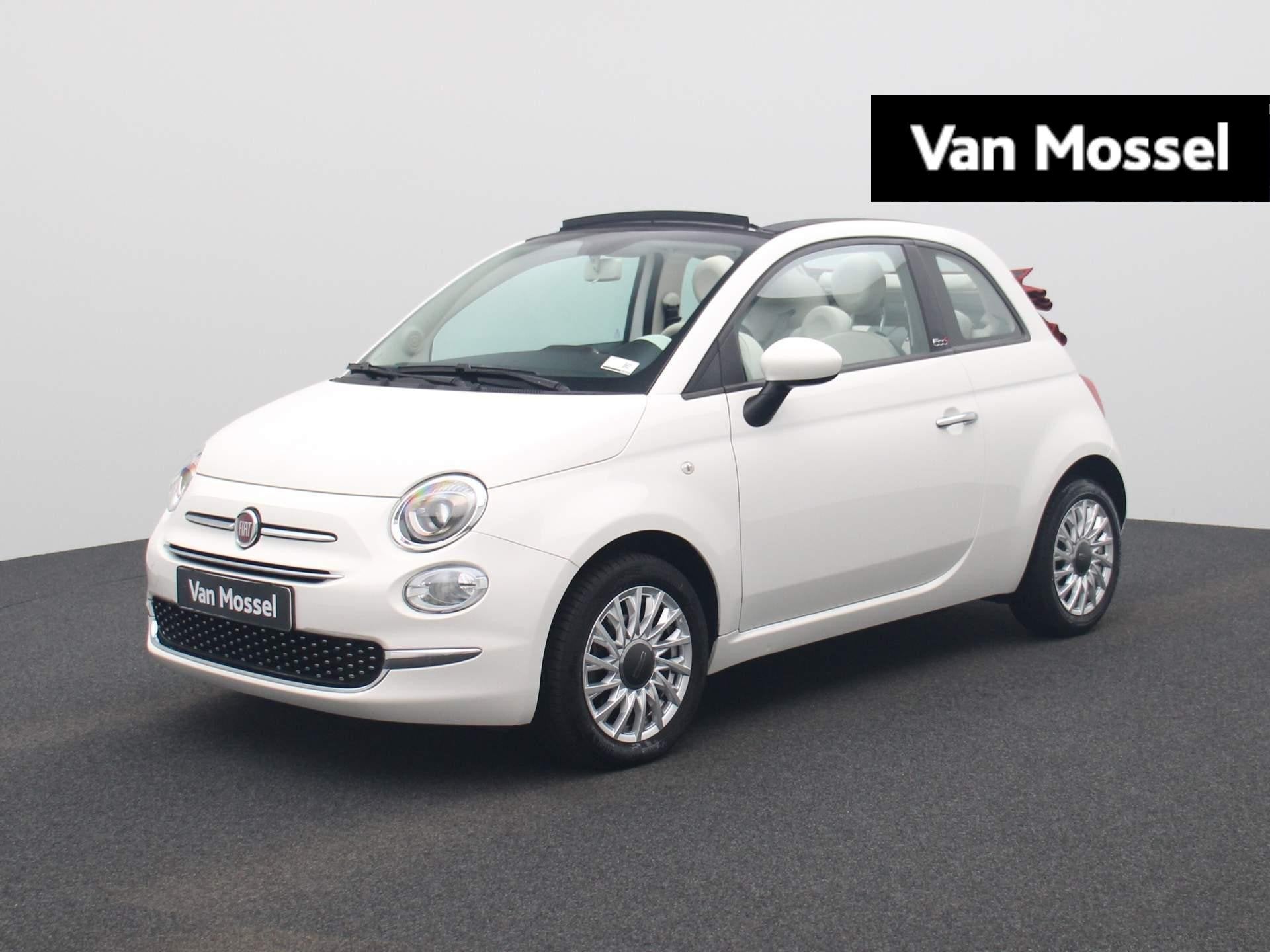 Fiat 500C 1.0 Hybrid 70 Lounge, Auto's, Fiat, Voorwielaandrijving, 4 zetels, Gebruikt, Cabriolet