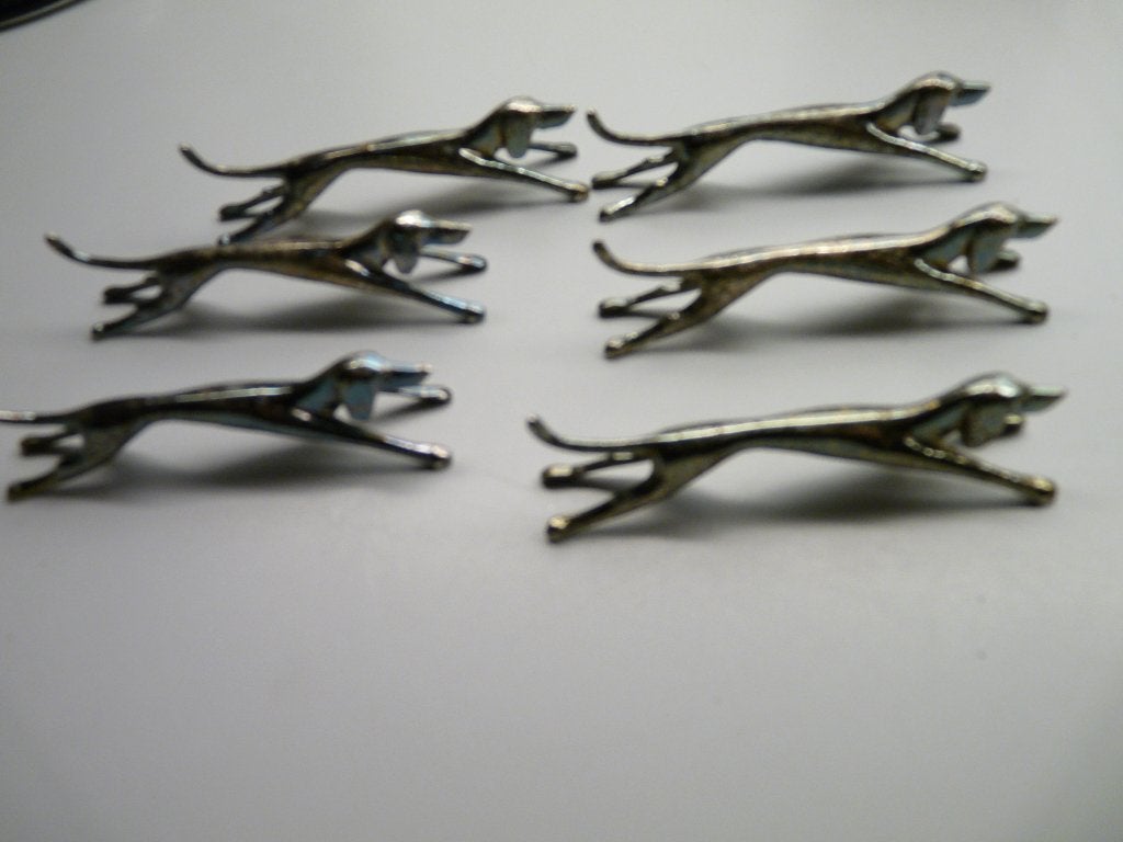 6 bestek onderleggers , verzilverd of zilver ?, Ophalen of Verzenden