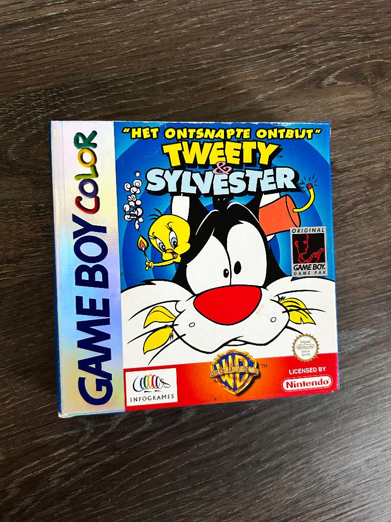 Tweety & Sylvester Breakfast on the Run - Gameboy, Games en Spelcomputers, Games | Nintendo Game Boy, Avontuur en Actie, Nieuw