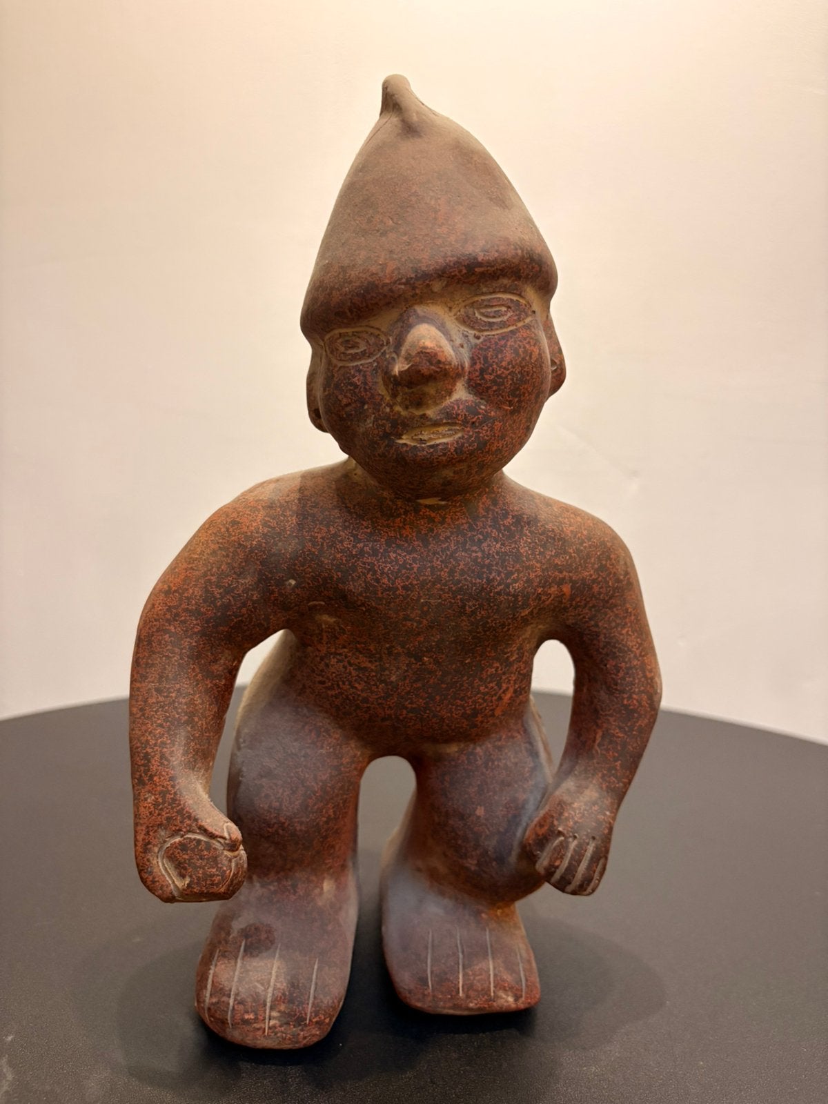 Standbeeld van het precolumbiaanse type, Rood, Mexico, Ophalen of Verzenden