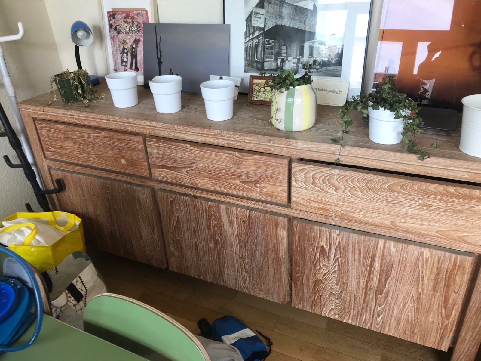 Houten dressoirkast, Ophalen, Zo goed als nieuw