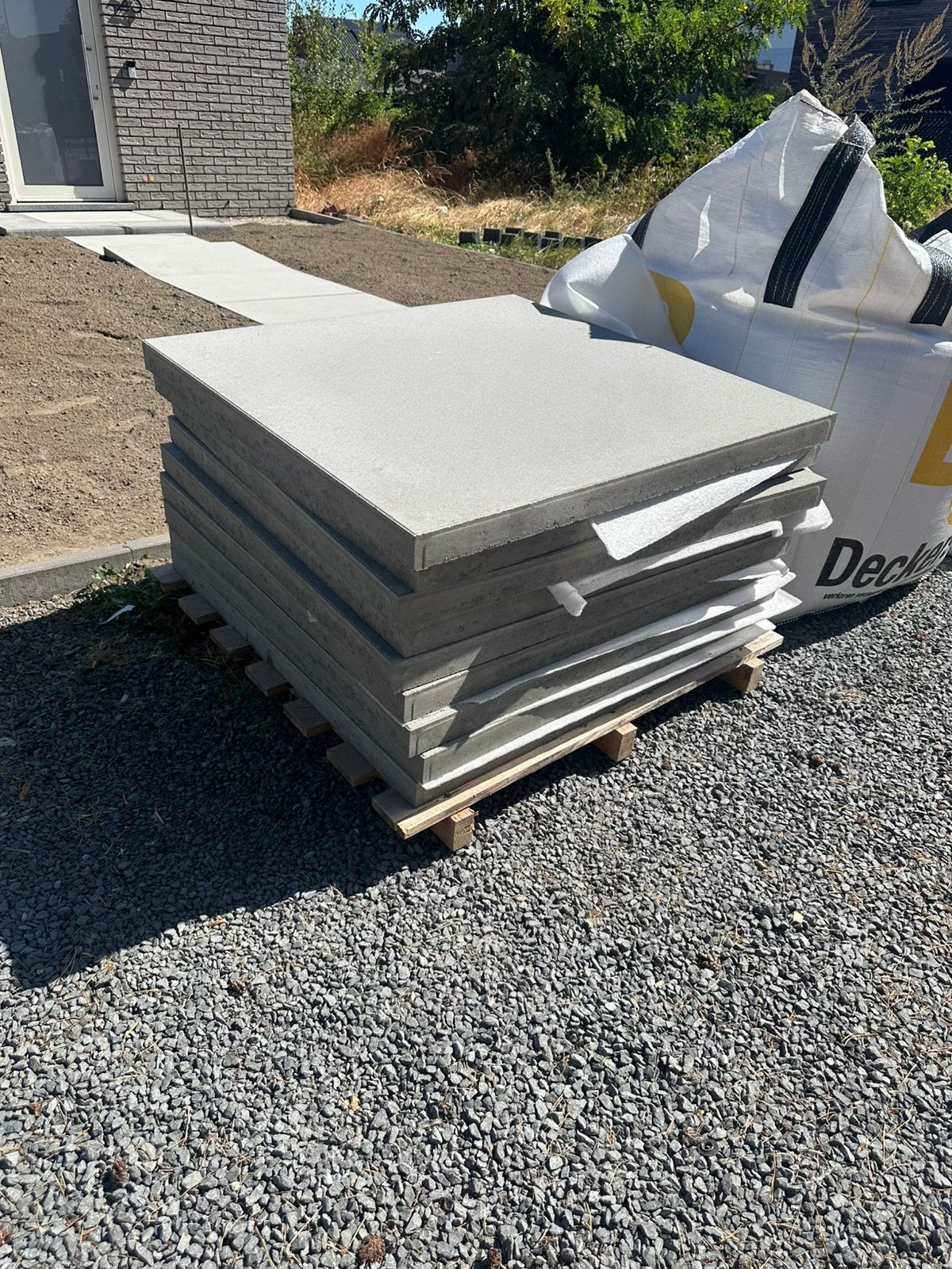 CARREAU MEGATEGEL 100x100x6, Ophalen, Nieuw, Beton, Terrastegels