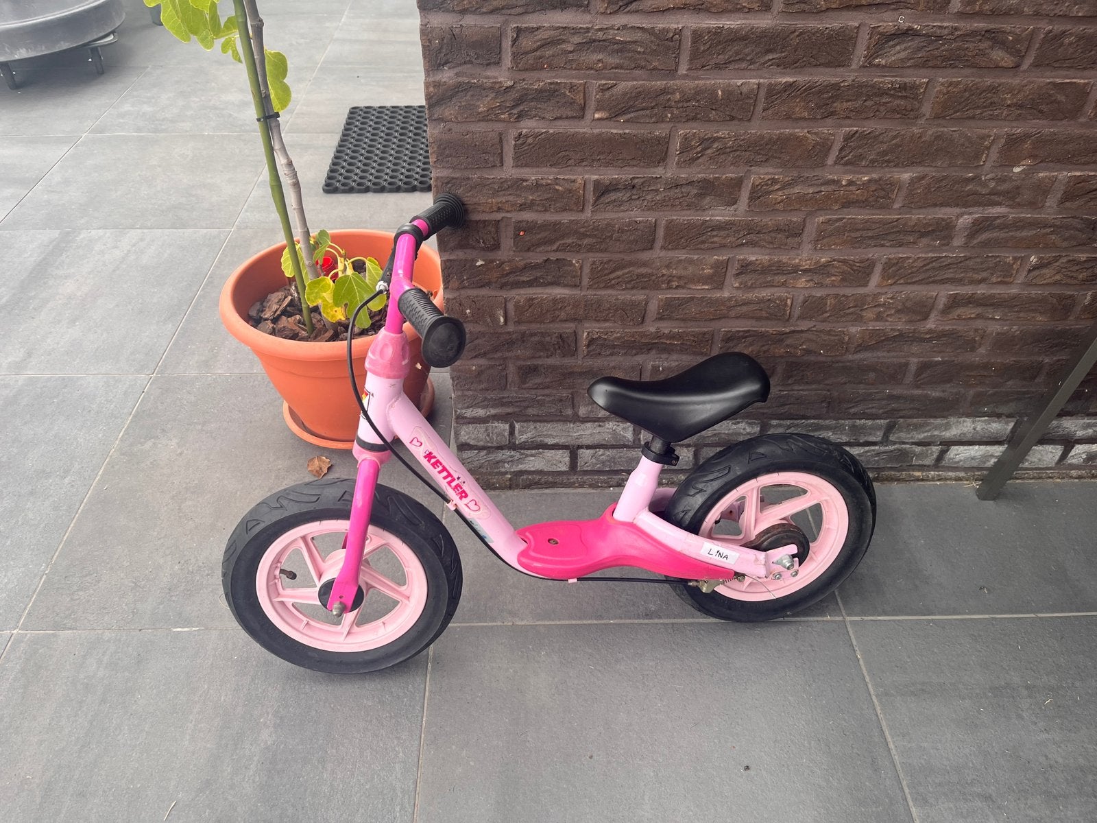 Kettler loopfiets roze, Kinderen en Baby's, Ophalen, Gebruikt, Loopfiets