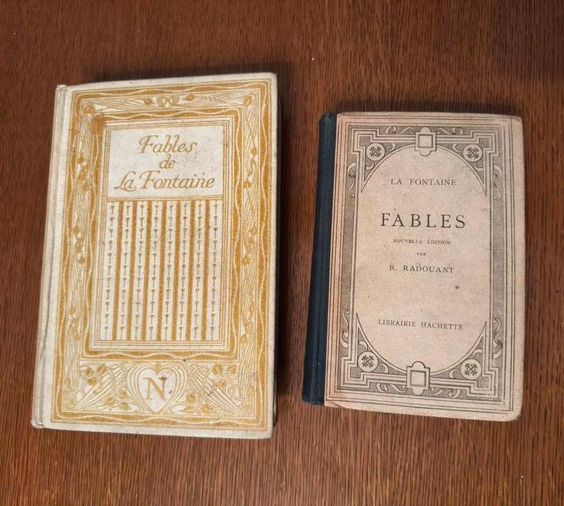 La Fontaine – Fables – vintage/antieke uitgaven, Ophalen, Gelezen