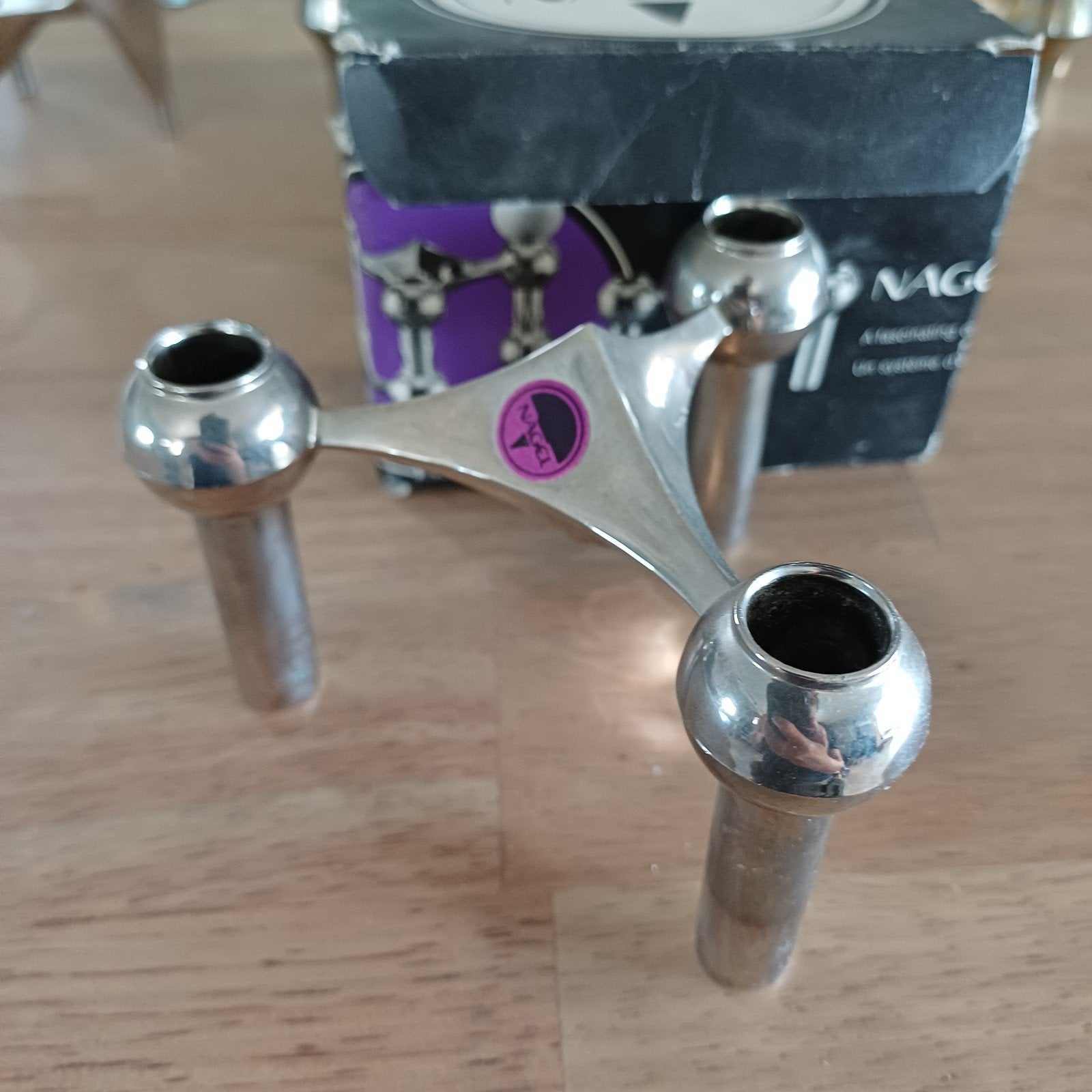 Te koop: Originele Nagel modulaire design kandelaar – vintag, Ophalen of Verzenden
