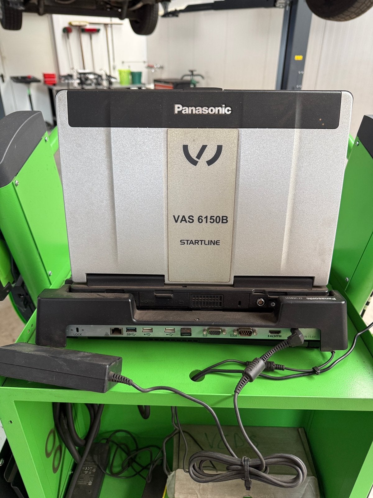 Panasonic Toughbook VAS6150B met VAS 5054A, Ophalen