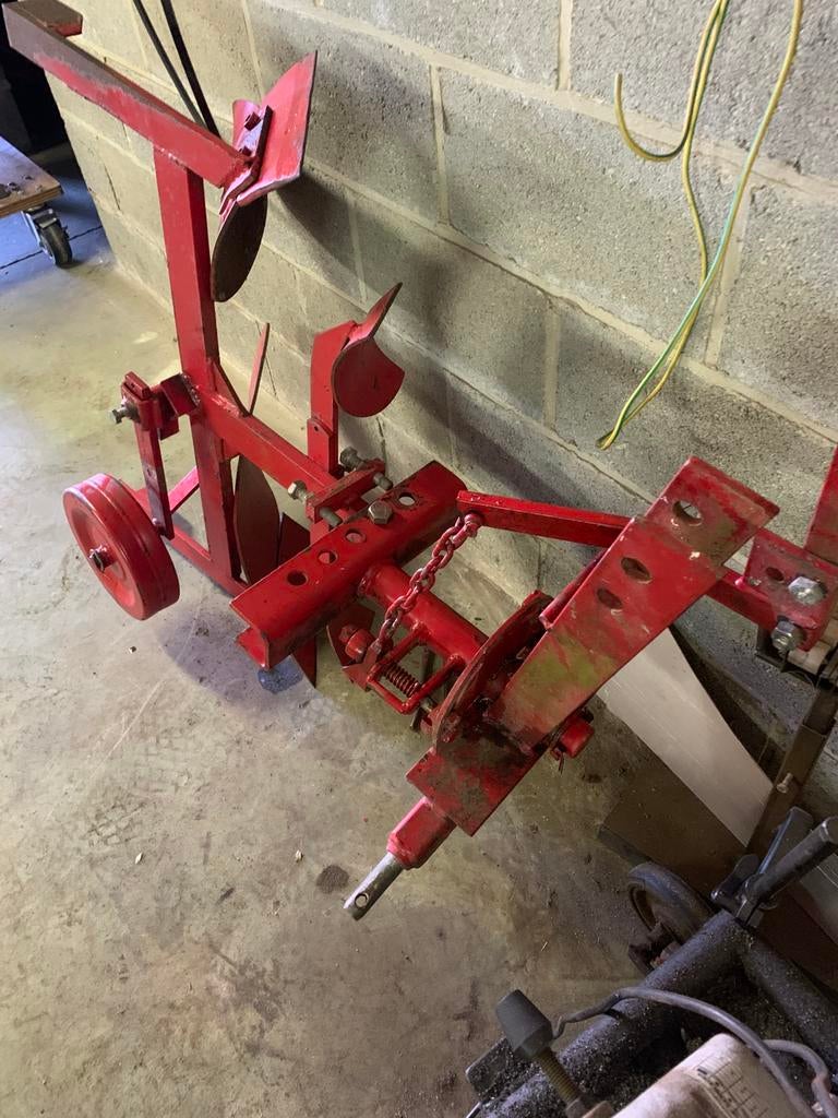 Minni wentelploeg minni tracktor, Tuin en Terras, Ophalen, Zo goed als nieuw