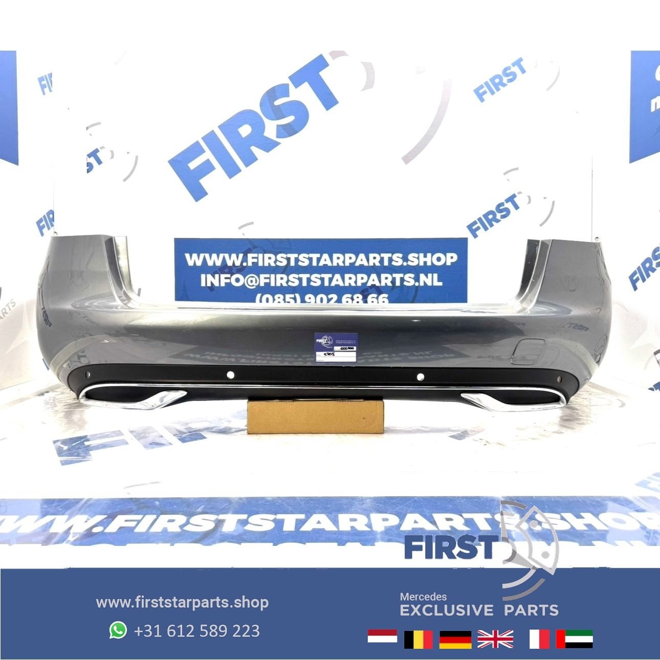 S205 achterbumper Mercedes C Klasse estate W205 2014-2019 A2, Auto-onderdelen, Carrosserie, Bumper, Mercedes-Benz, Achter, Gebruikt