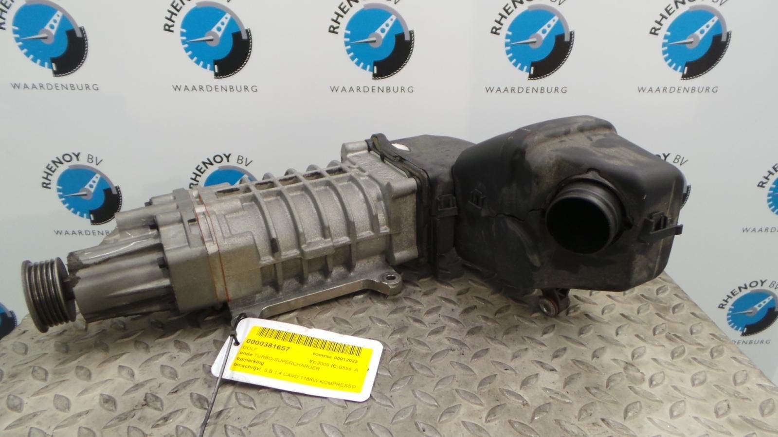 VOLKSWAGEN GOLF SUPERCHARGER / COMPRESSOR 2009, Auto-onderdelen, Ophalen of Verzenden, Gebruikt, Stiba lid