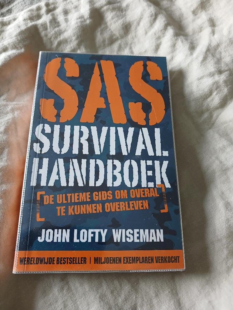 SAS survival handboek, Boeken, Ophalen, Zo goed als nieuw, John Lofty Wiseman, Overige onderwerpen