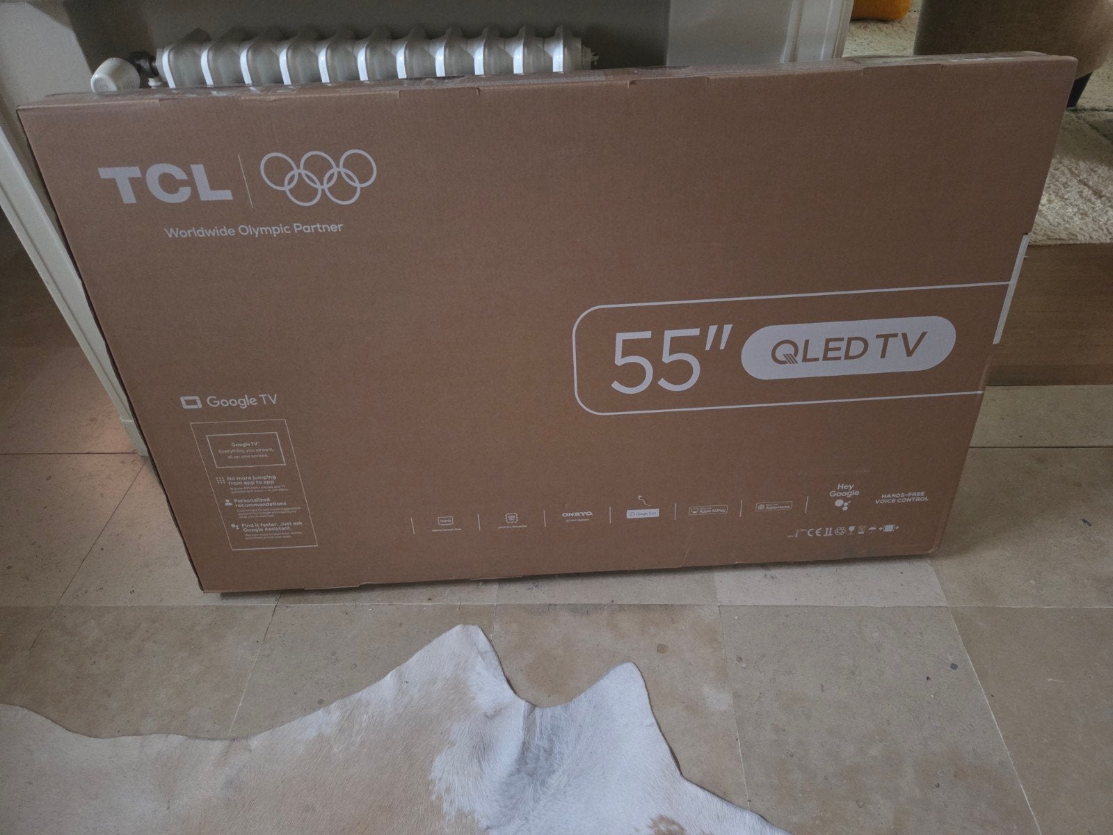 TCL 55T8C, TV, Hi-fi & Vidéo, Télévisions, Autres marques, QLED, Enlèvement, 100 cm ou plus