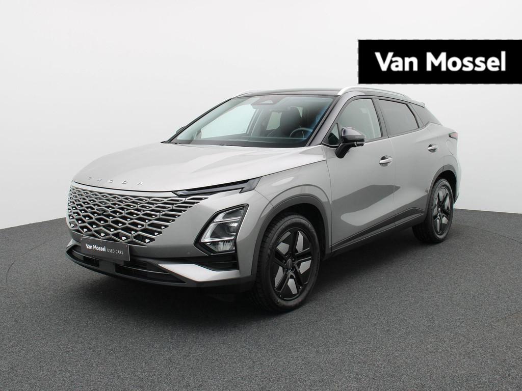 OMODA 5 PREMIUM 1.6 TGDi 147 DCT ! FULL OPTION !, Auto's, Stof, Gebruikt, Zwart, 4 cilinders